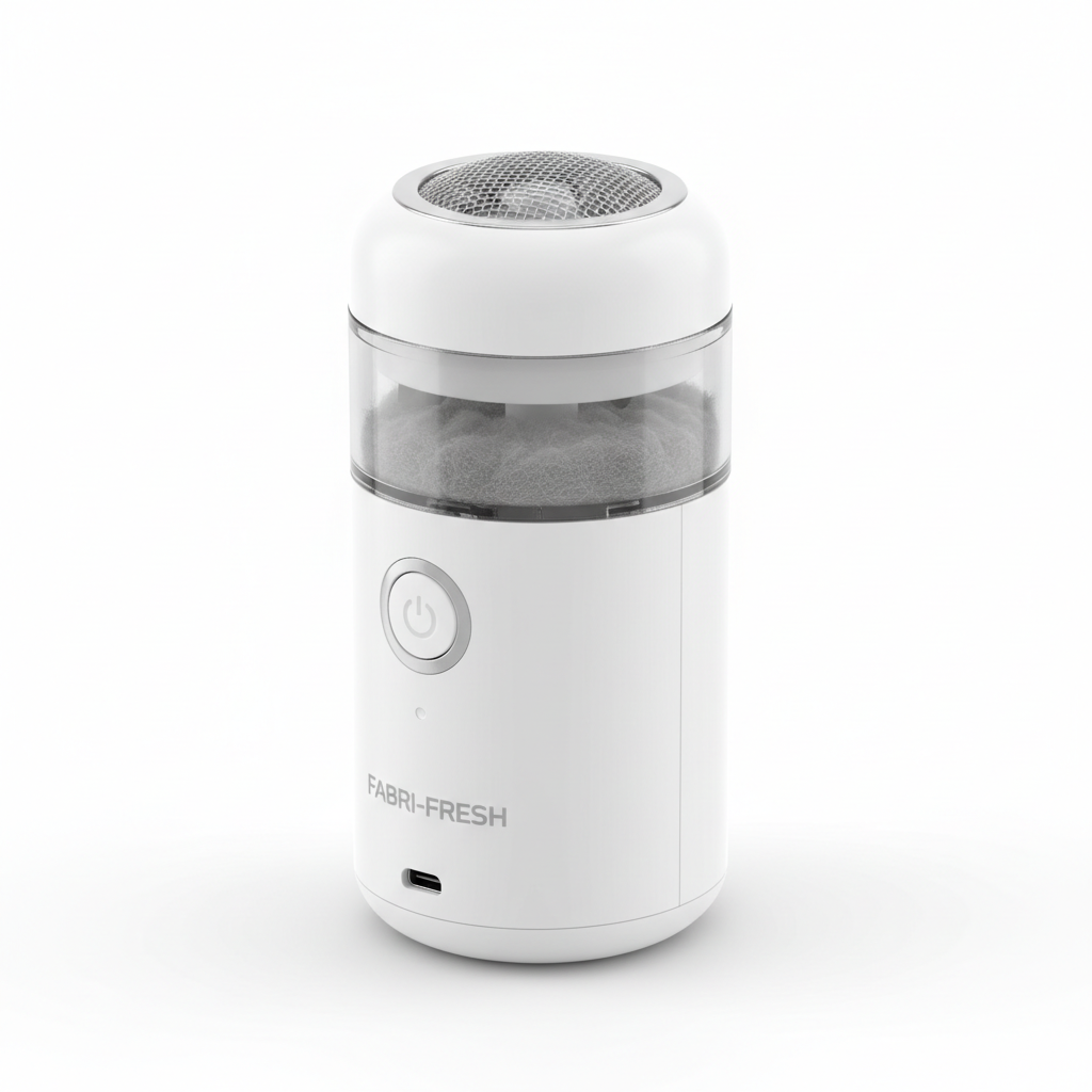 Portable mini electric lint shaver fabric defuzzer for clothes